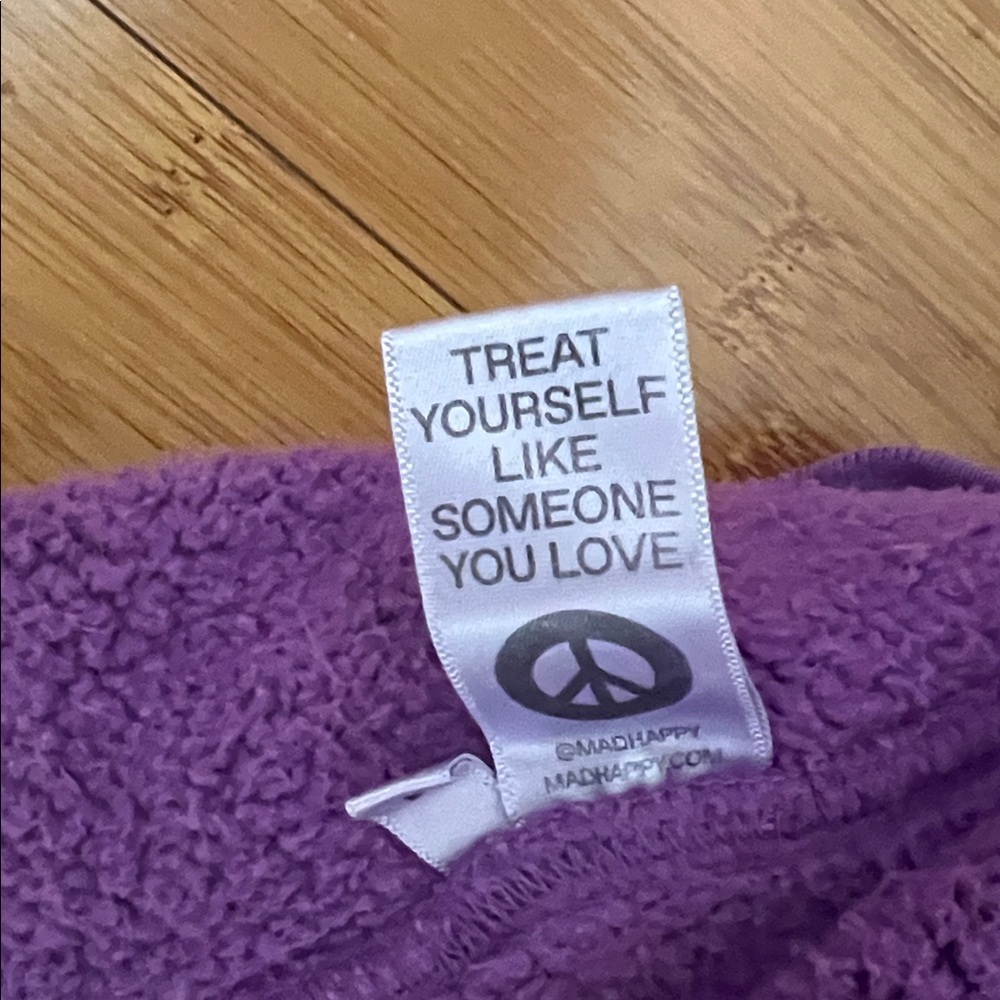 Madhappy Local Optimist Hotline Purple Hoodie - Picture 10 of 11